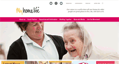Desktop Screenshot of myhomelife.org.uk